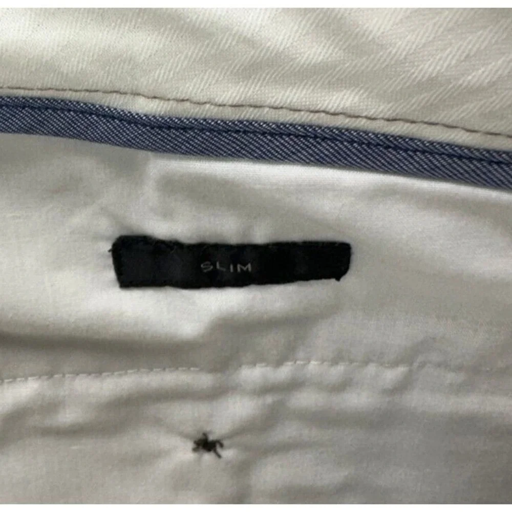 J Crew Pants Mens 34X36 Ludlow Tan Khakis Chino 3XDry Slim Fit Flat Front NEW A8